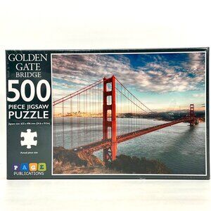 Golden Gate Bridge 500-Piece Jigsaw Puzzle Printed 2020 San Francisco California